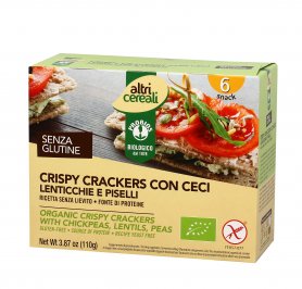 Crispy Crackers con Ceci - Senza Glutine