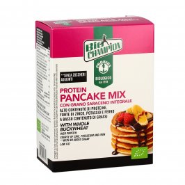 Preparato Bio Protein Pancake con Grano Saraceno Integrale - Senza Glutine. Favolose frittelle senza farina