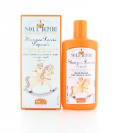 Shampoo Doccia Doposole - Sole Bimbi