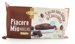 Piacere Mio - Mini Cake al Cacao con Gocce di Cioccolato