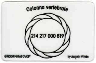 Tessera Radionica 36 - Colonna Vertebrale