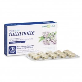 VitaCalm Tutta Notte - Integratore Sonno con Melatonina